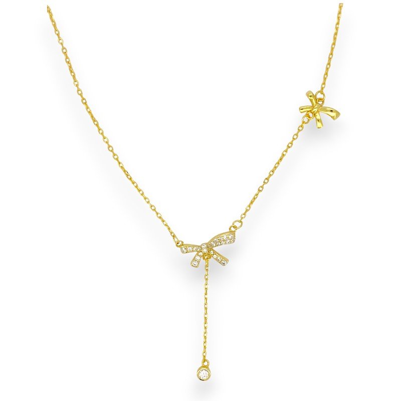 Bow Pendant Necklace