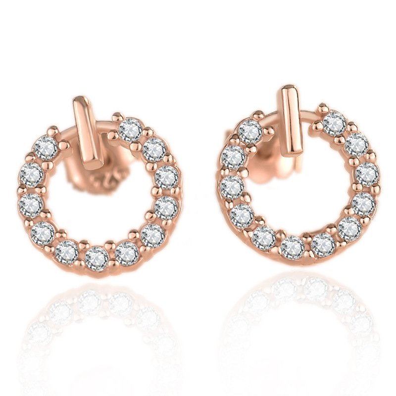 Circle Stud Earrings1