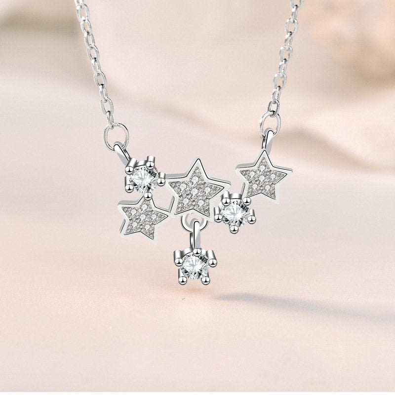Shimmering Stars Necklace