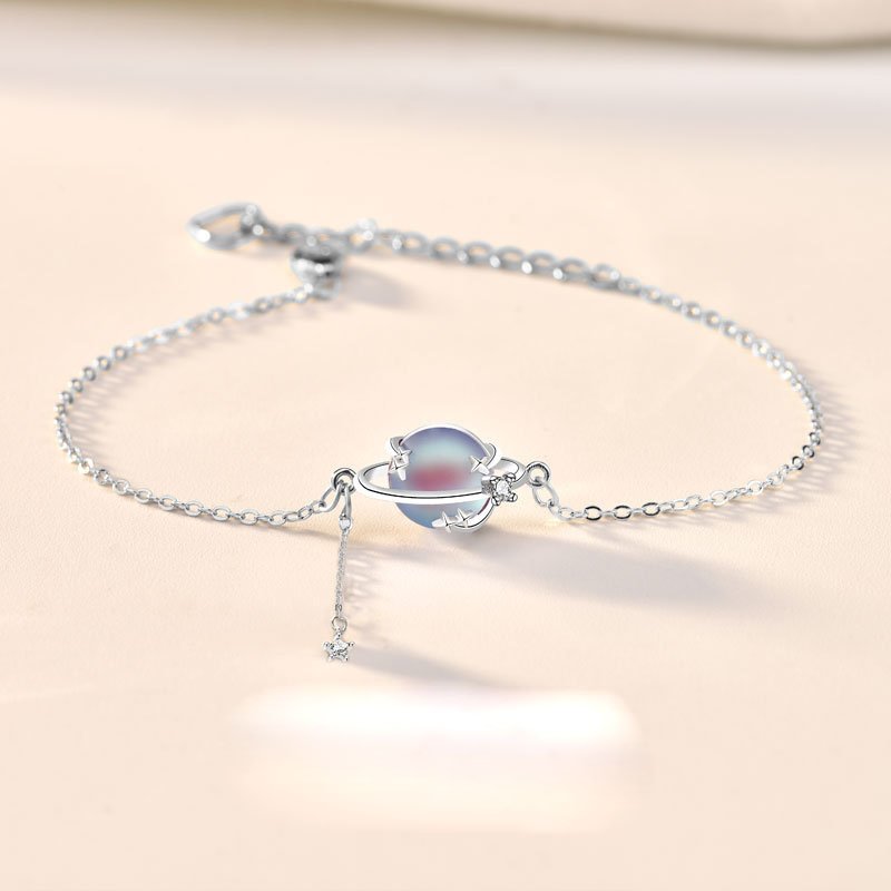 star moonstone bracelet in sterling silver 4