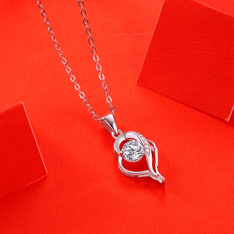 Irregular Heart Necklace
