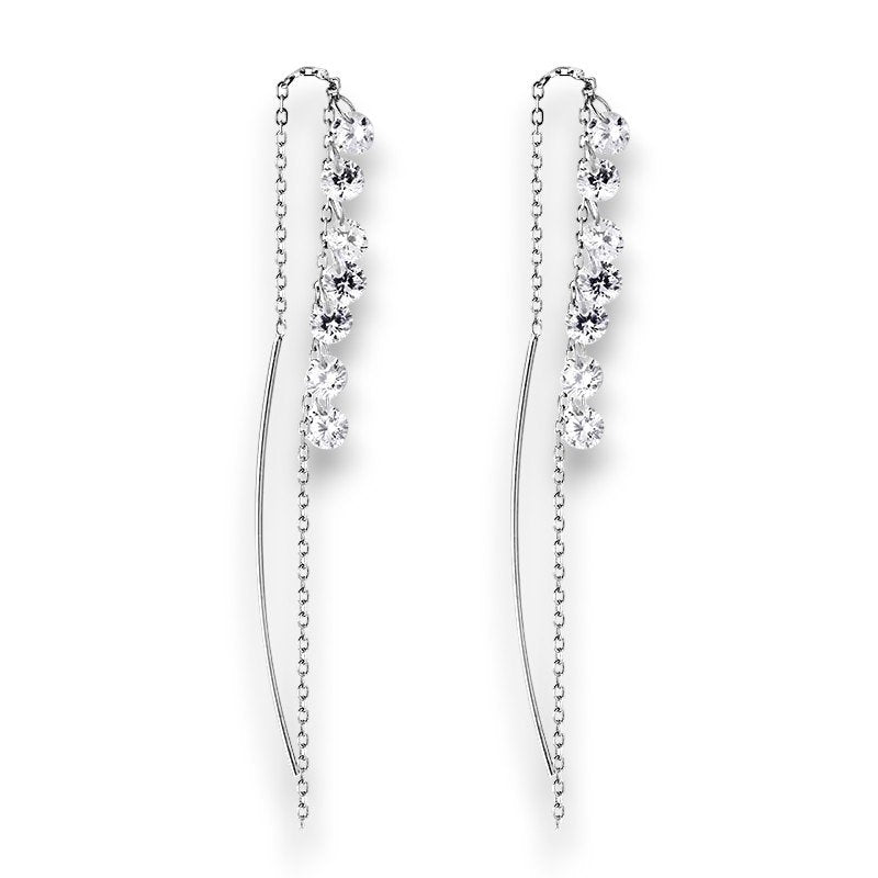 Threader Drop Earrings1