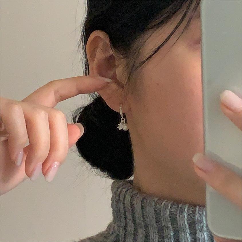 Snowflake Dangle Earrings4