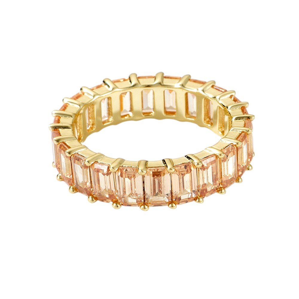 Champagne Baguette Ring1