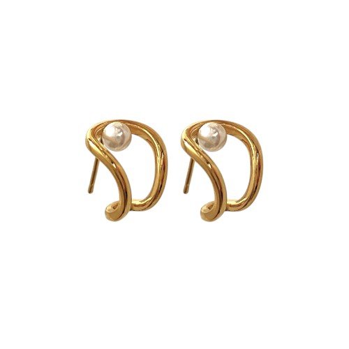 Pearl Stud Earrings1