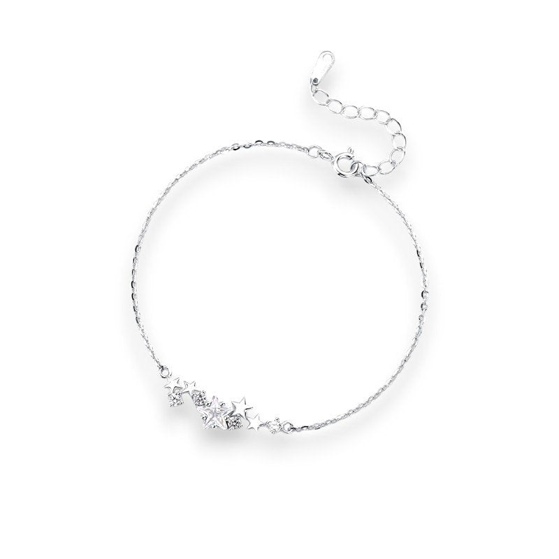 Starry sky elegant 925 sterling silver bracelet 1