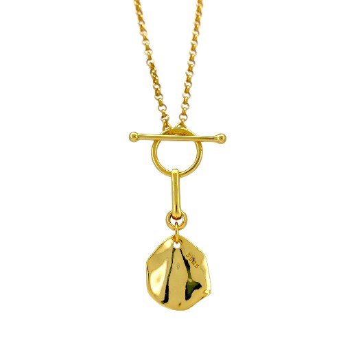 Textured Charm Necklace1