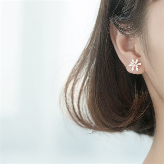 Daisy Flowers Stud Earrings3