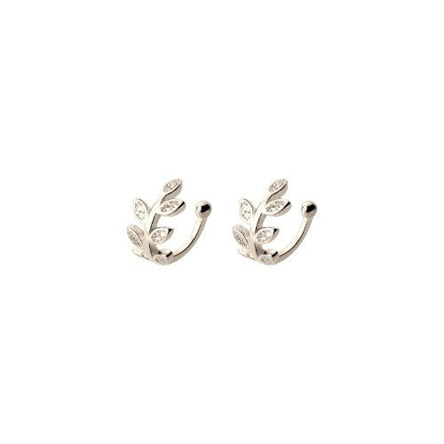 Leaf Cuff Earrings1