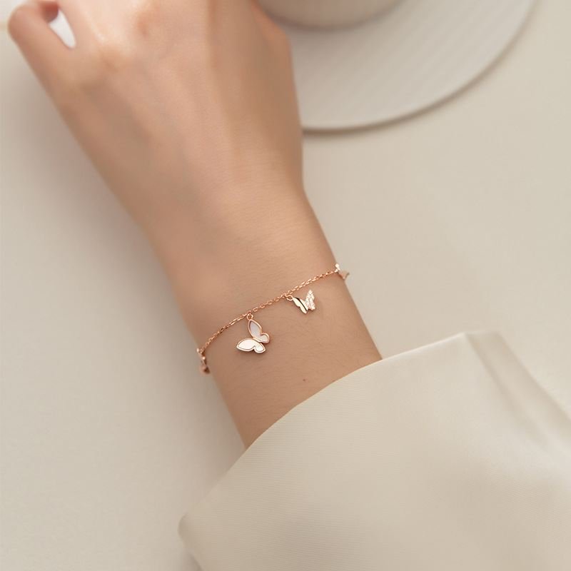 Butterflies Charm Bracelet