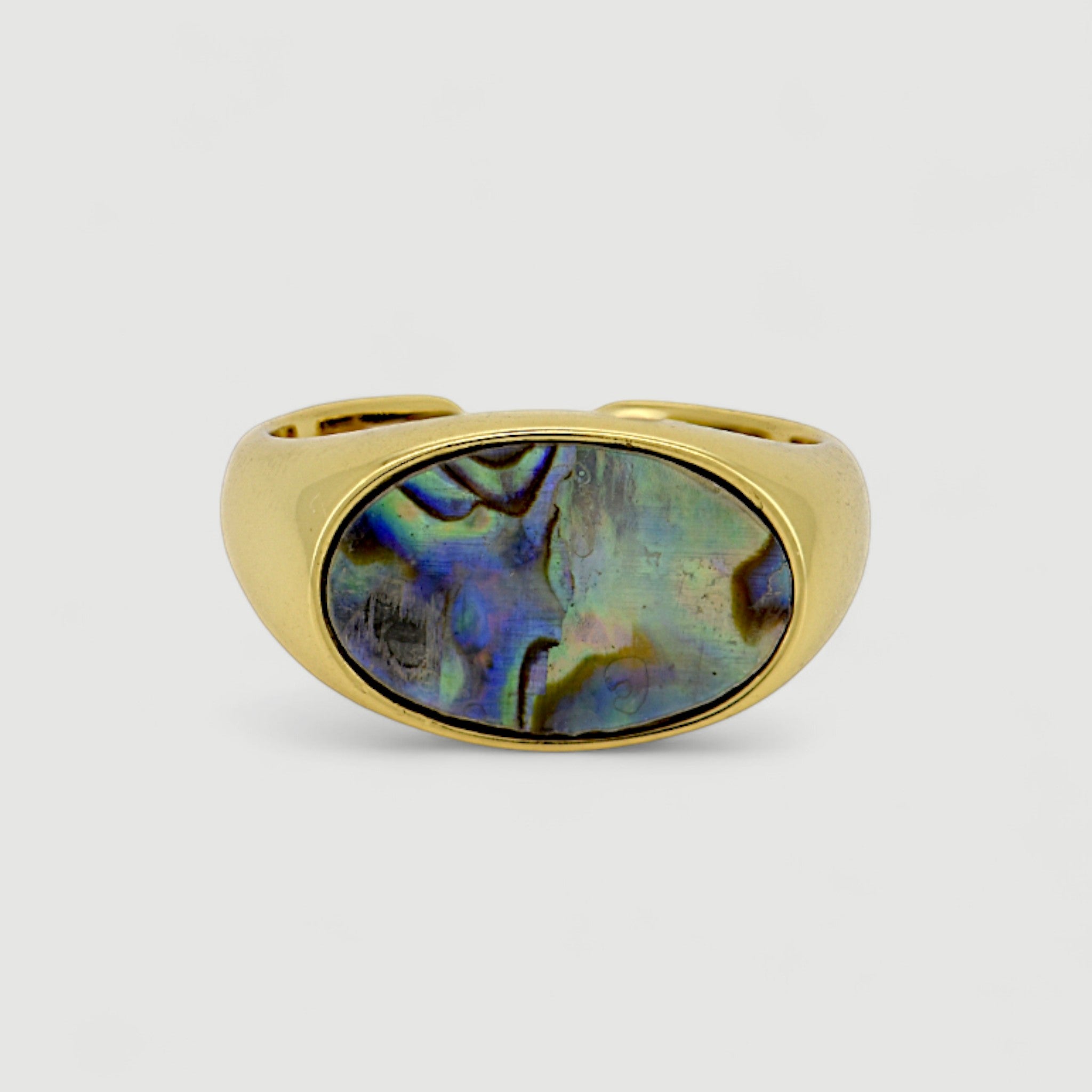 Abalone Shell Open Ring3