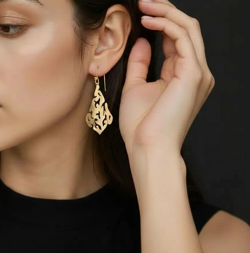 Abstract Art Statement Earrings1