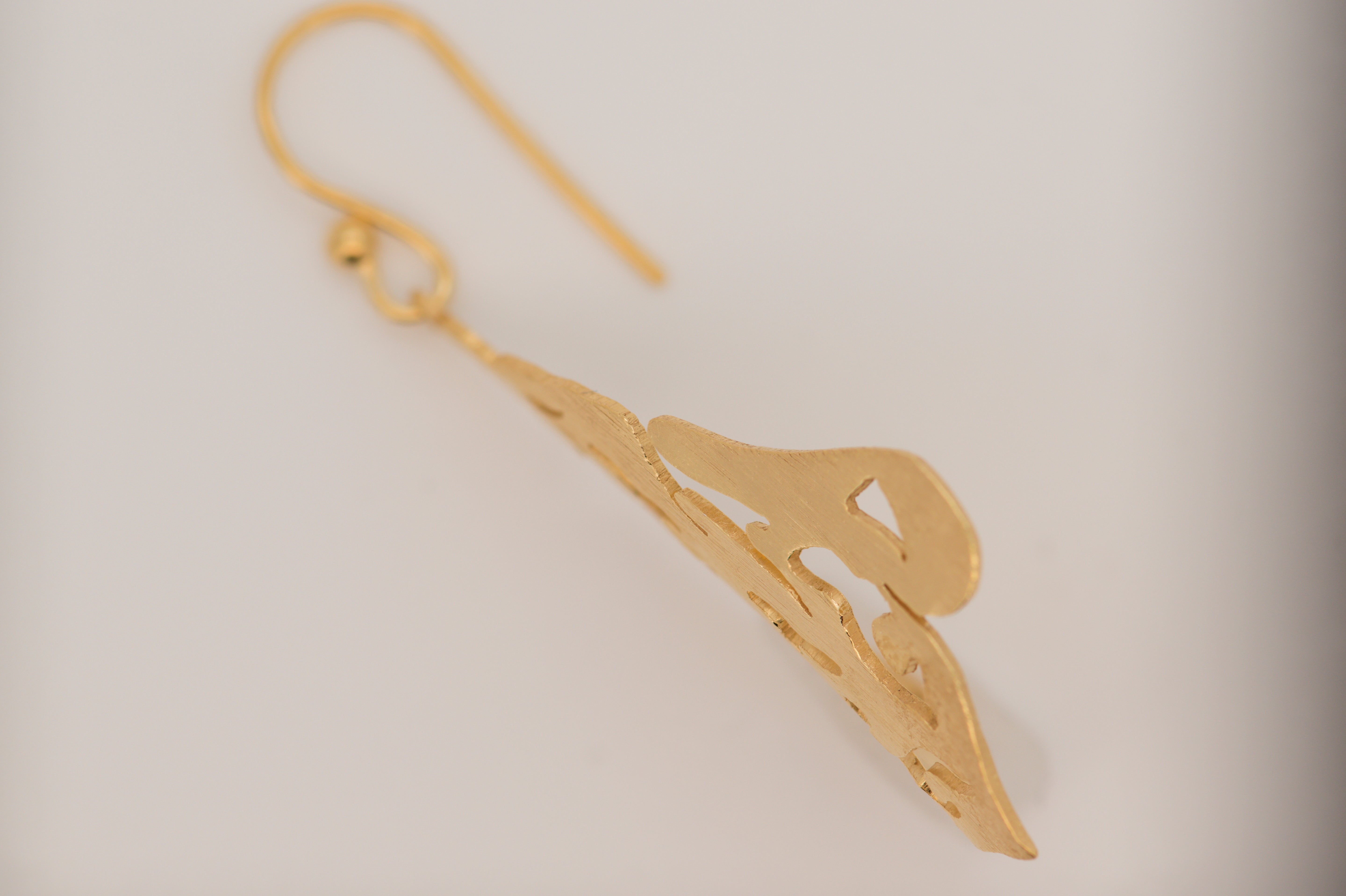 Abstract Art Statement Earrings2