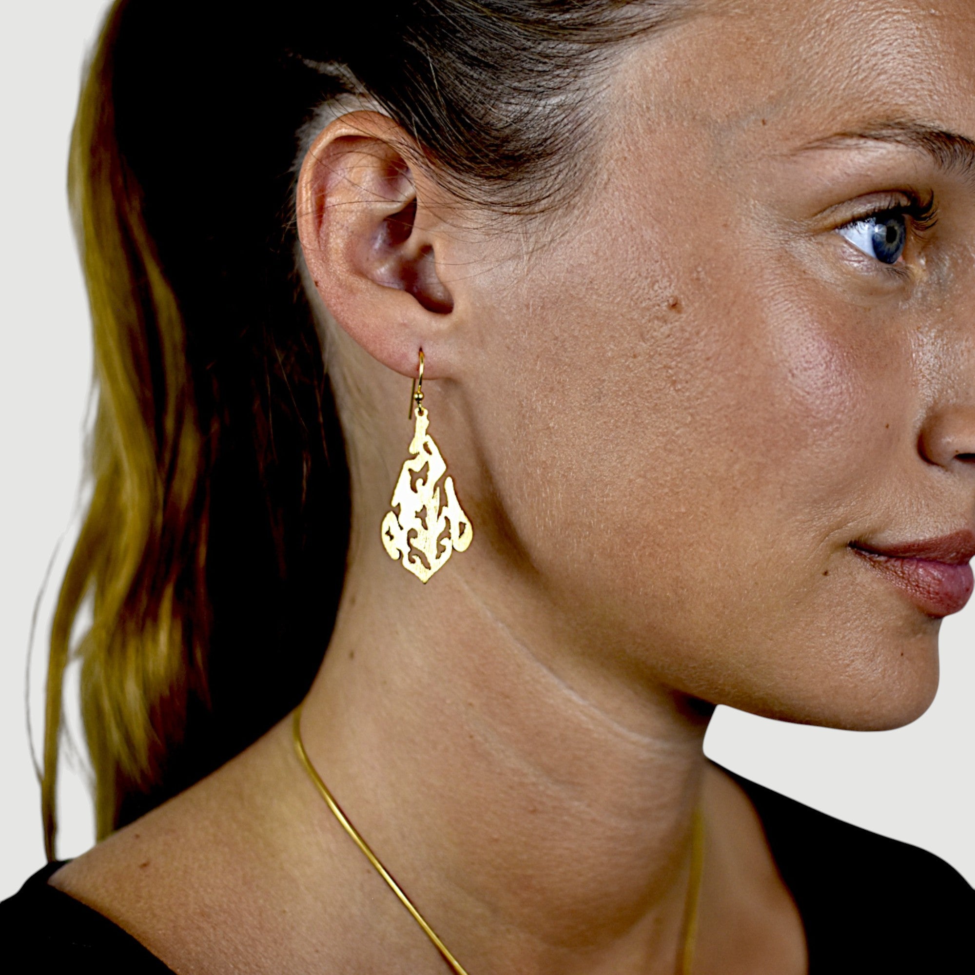 Abstract Art Statement Earrings4