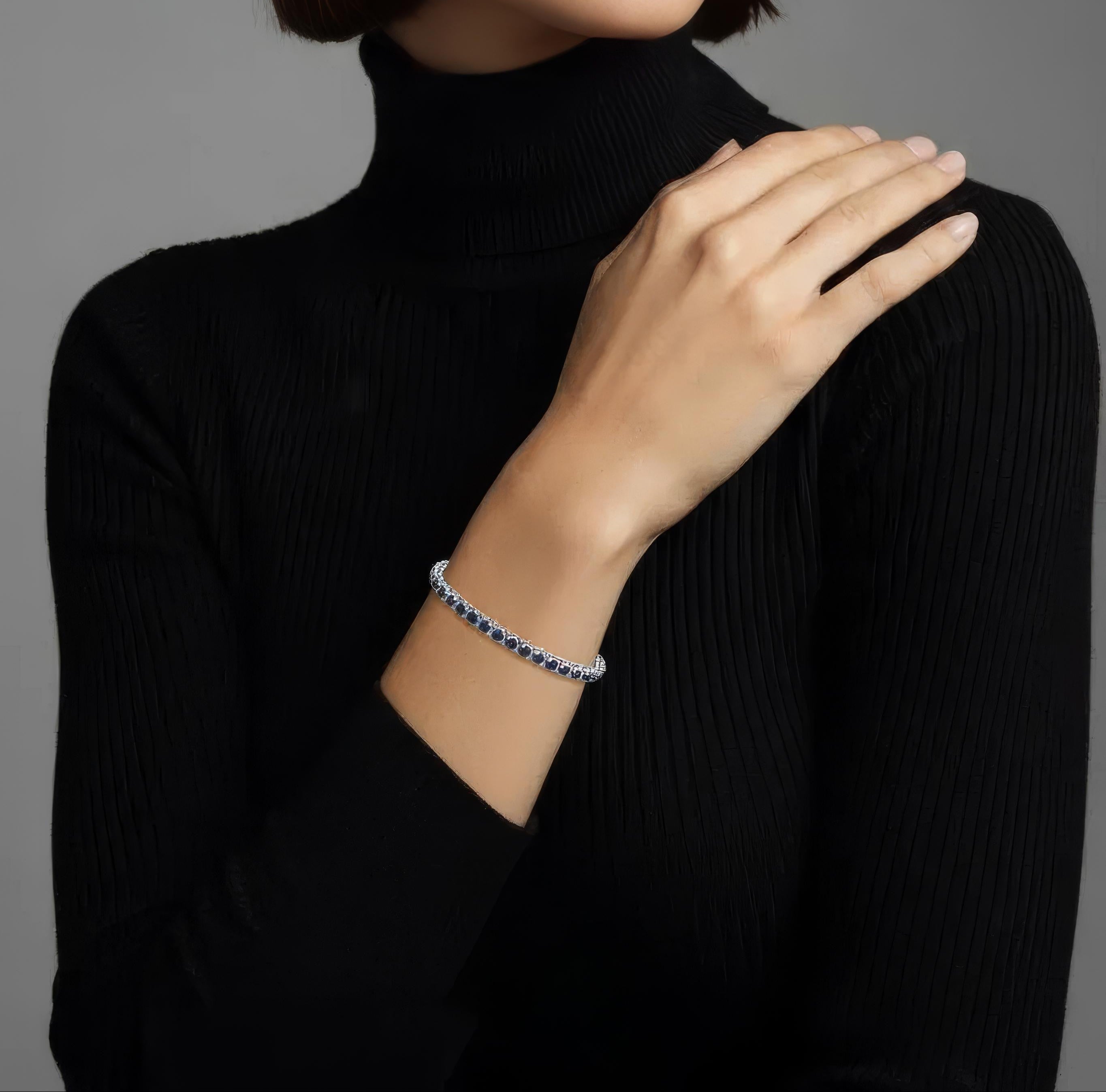 Blue Sapphire Bracelet2