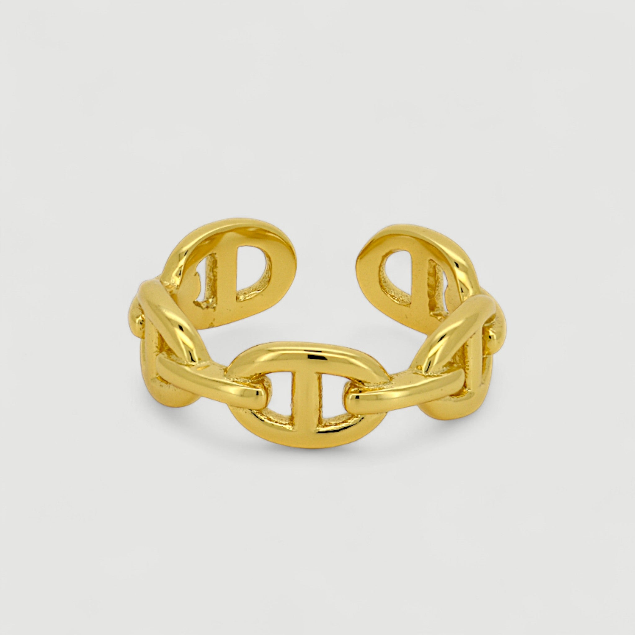 Chain Link Open Ring3