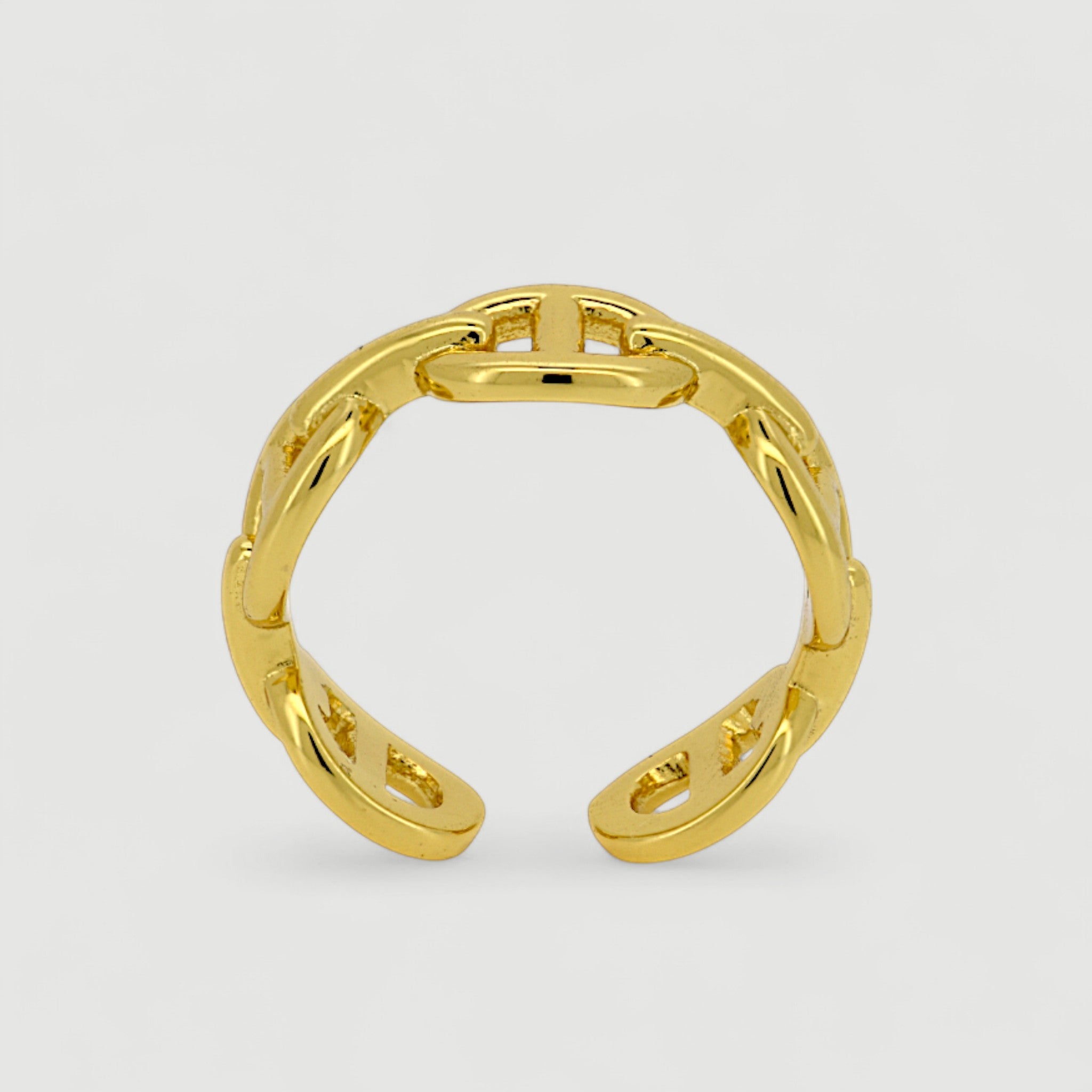 Chain Link Open Ring4