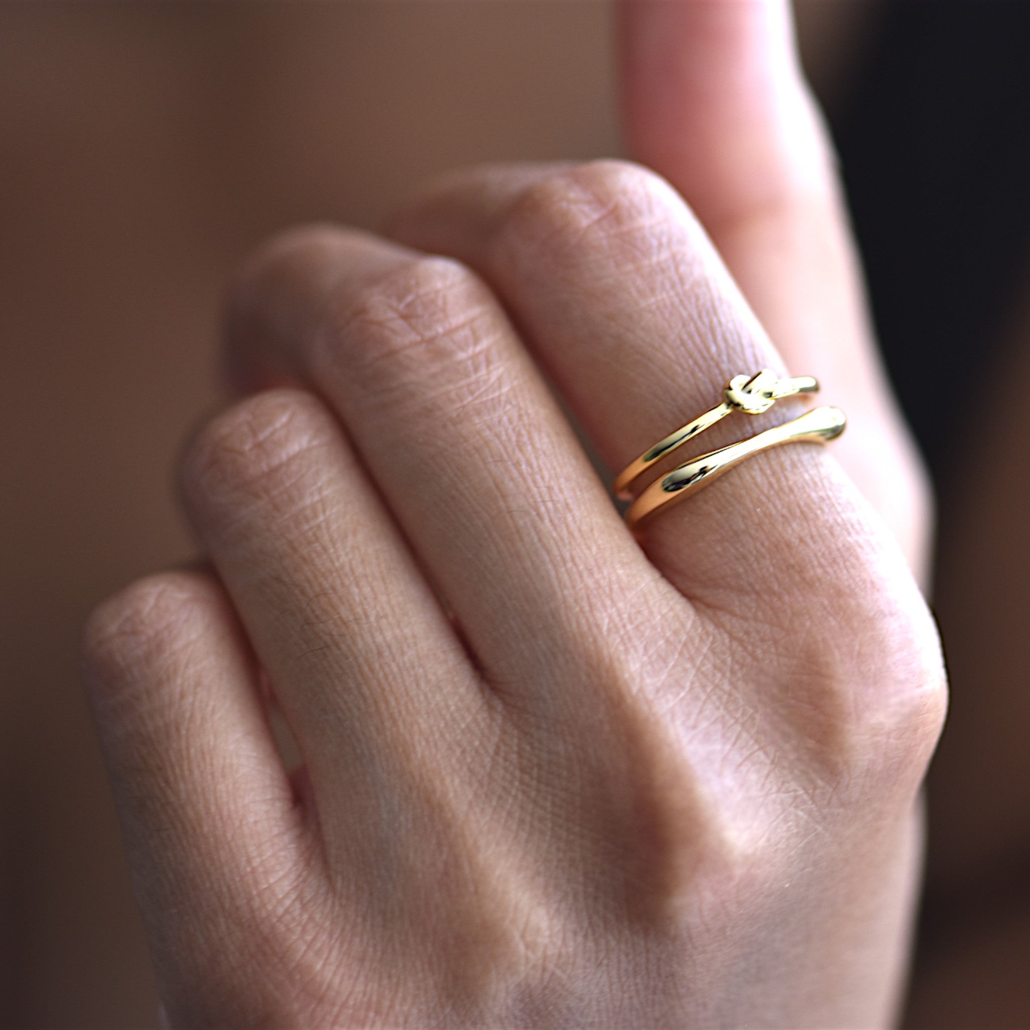 Double Knot Open Ring121