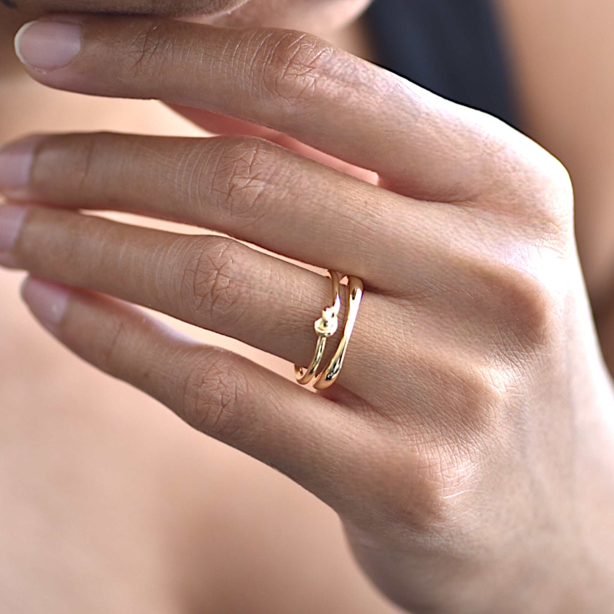 Double Knot Open Ring122