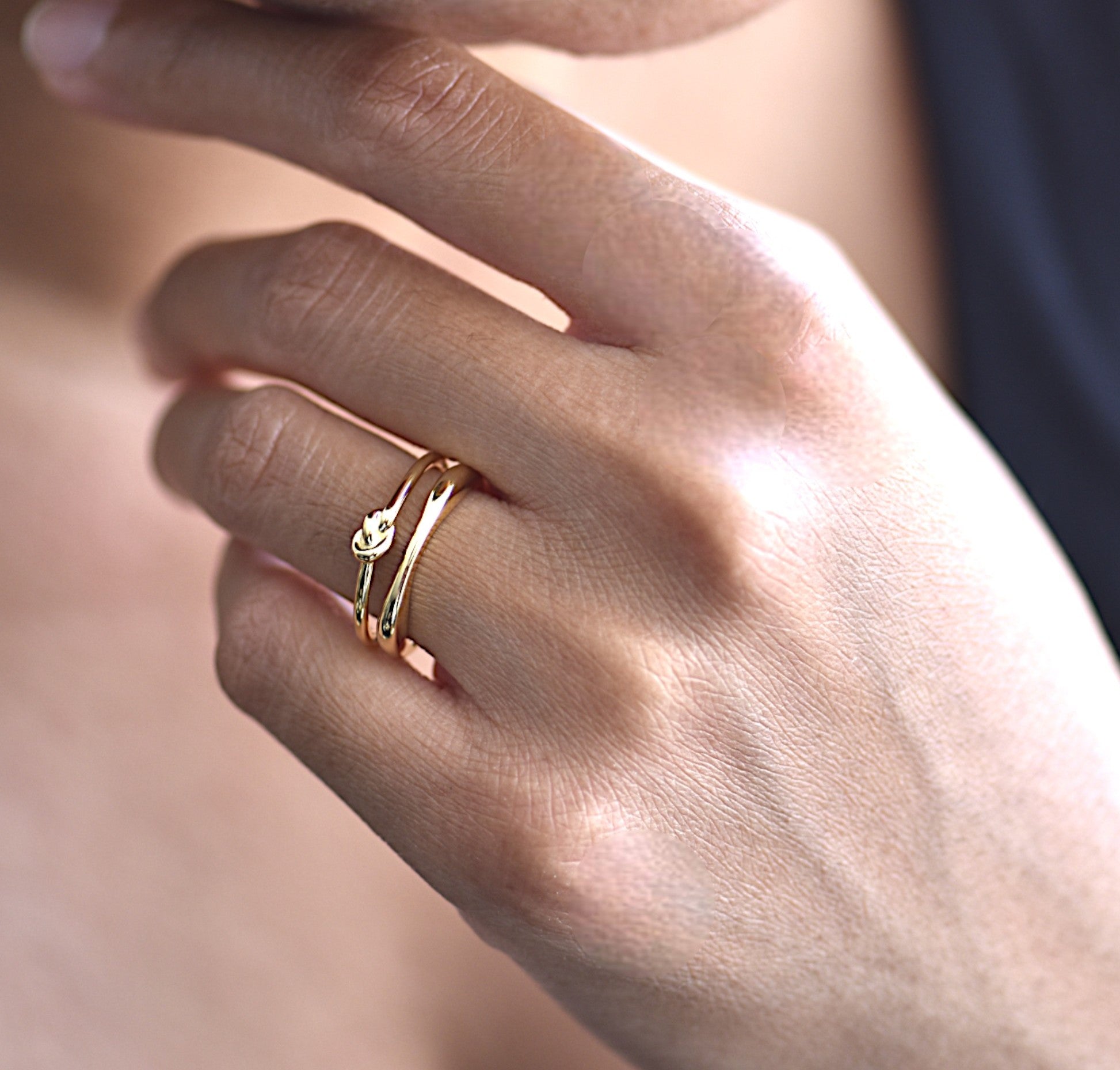 Double Knot Open Ring234