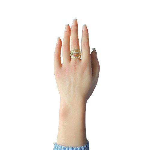 Multicolor Statement Ring4