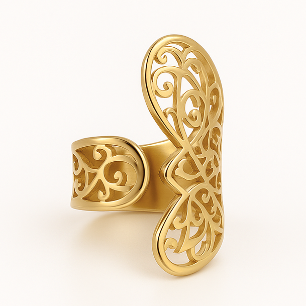 Filigree Statement Ring