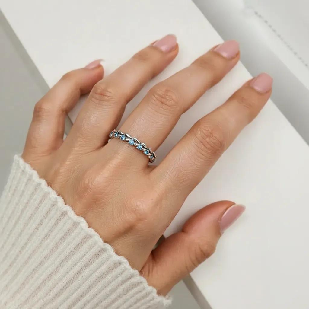 Floral Band Ring