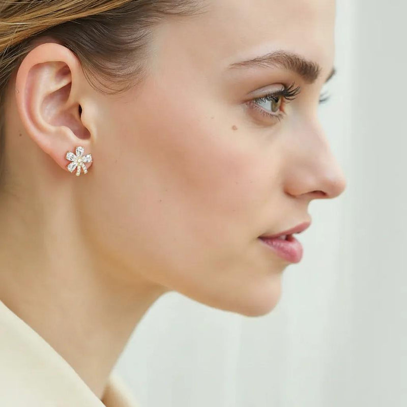 Flower Stud Earrings
