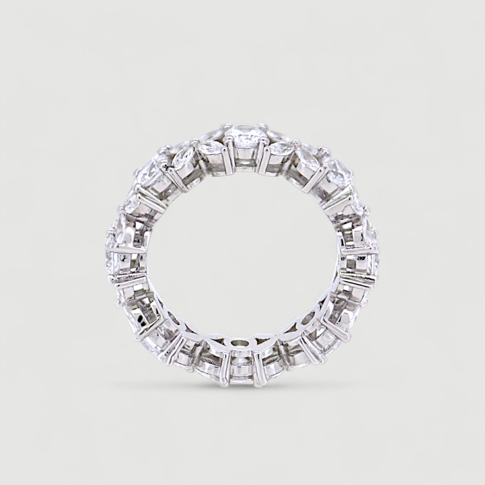 Four Leaves Baguette Ring5