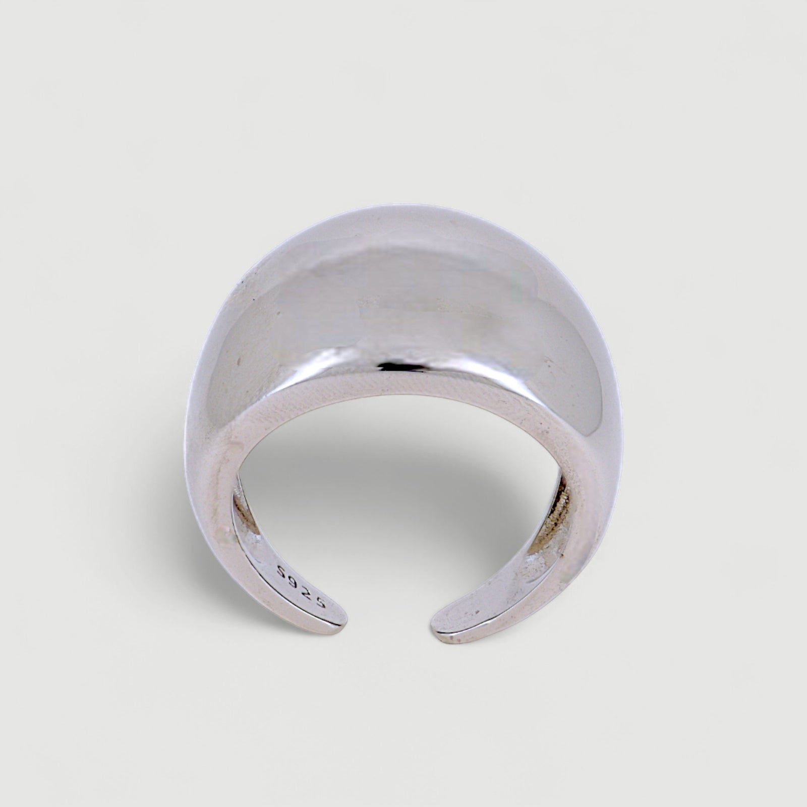 Glossy Spherical Open Ring4