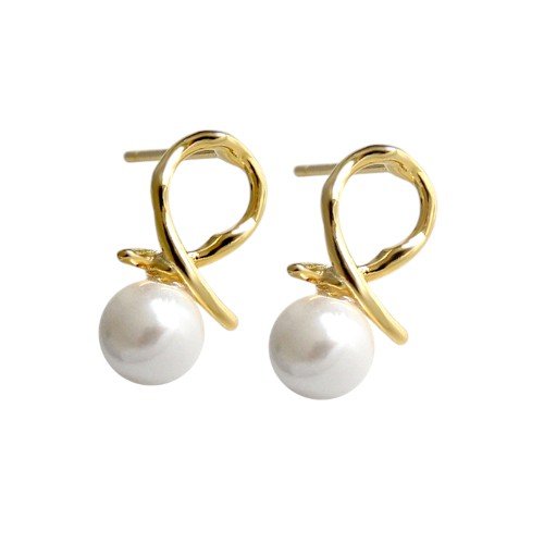Pearl Loop Studs1
