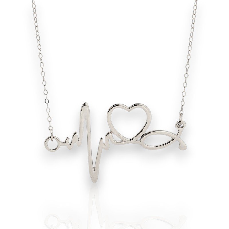 Love Heartbeat Necklace