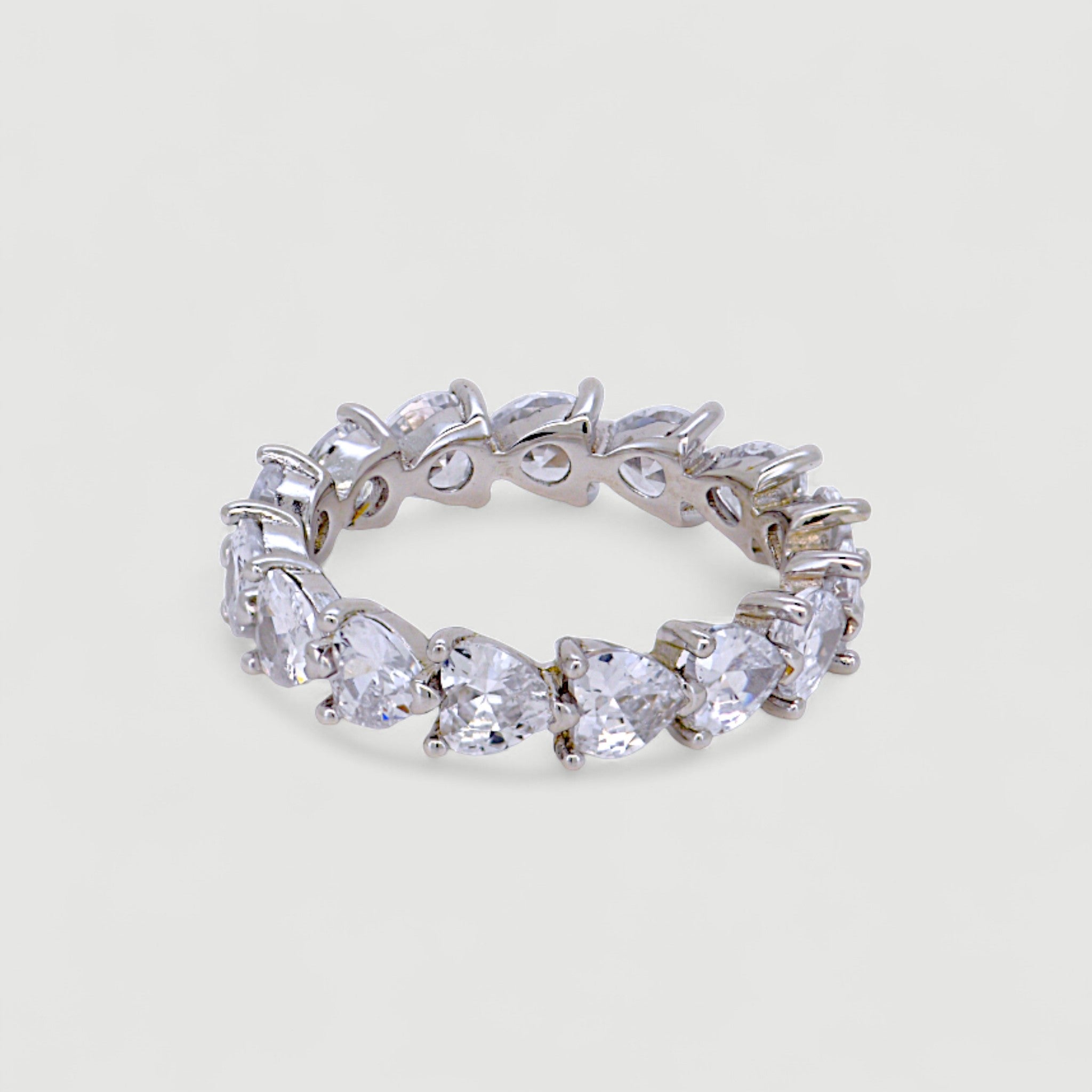 Heart-Cut Eternity Ring1