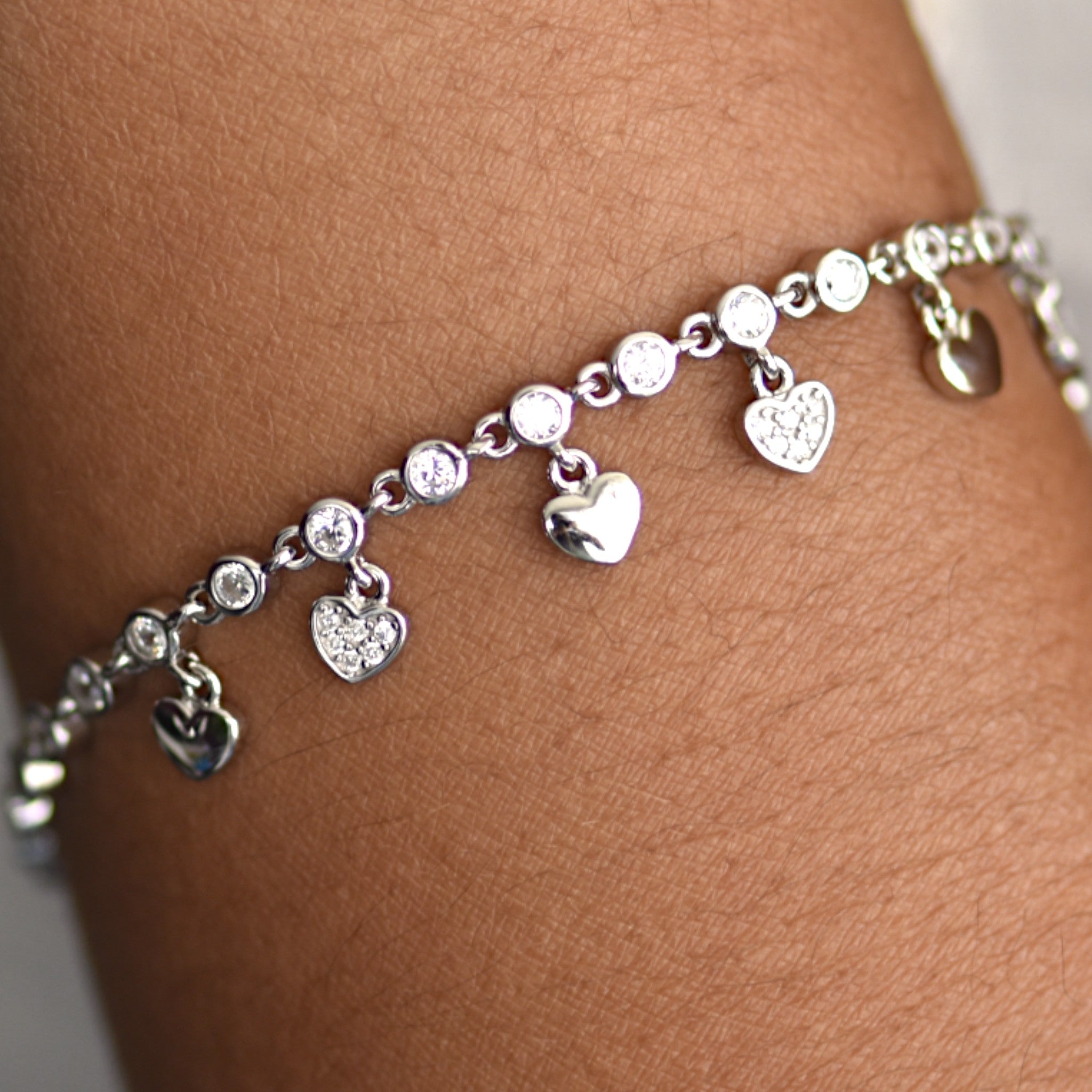 Heart Charm Bracelet24