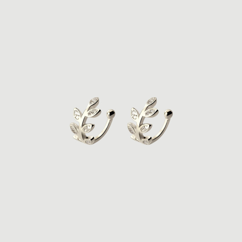 Leaf Cuff Earrings