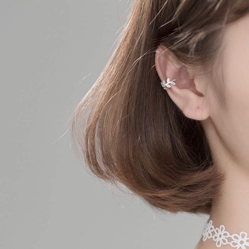 Leaf Cuff Earrings