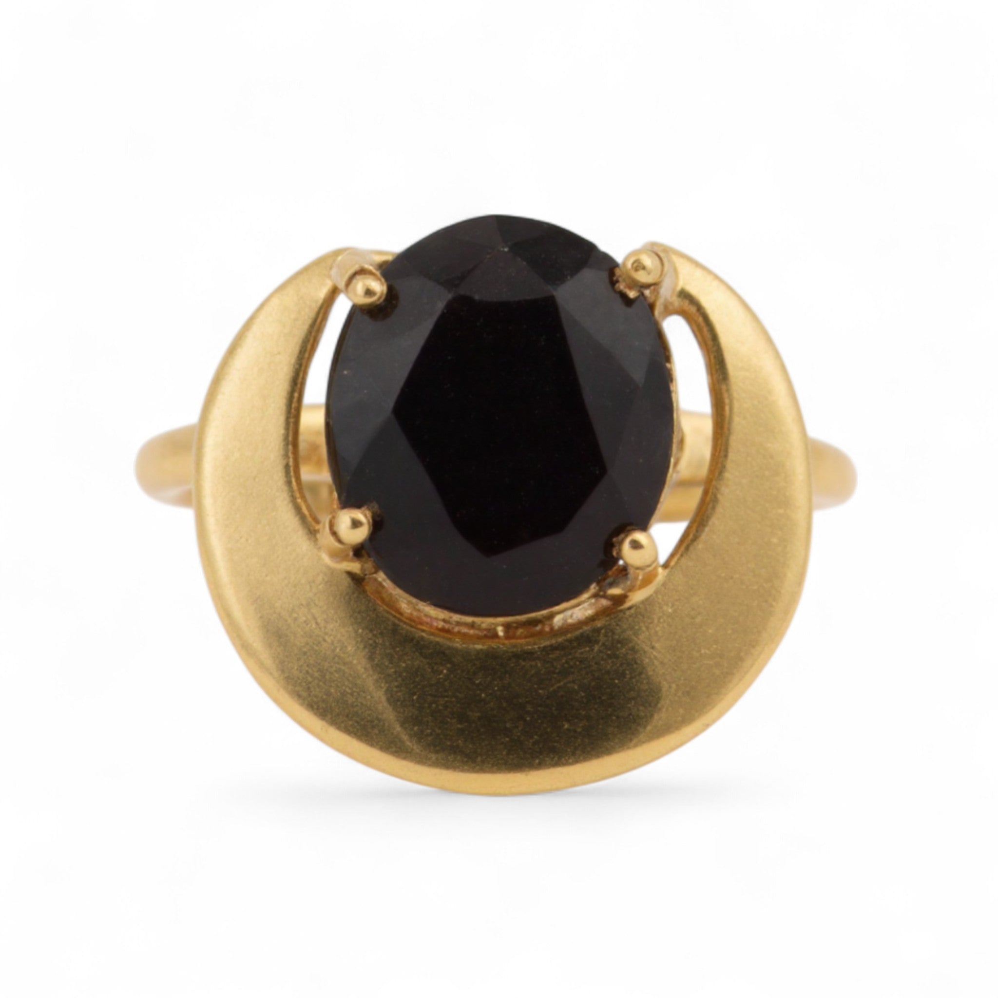 Malachite Gold Ring
