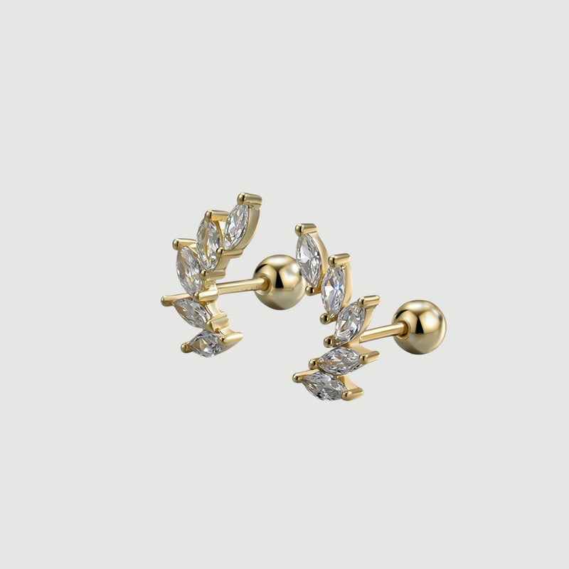 Marquise Cluster Studs