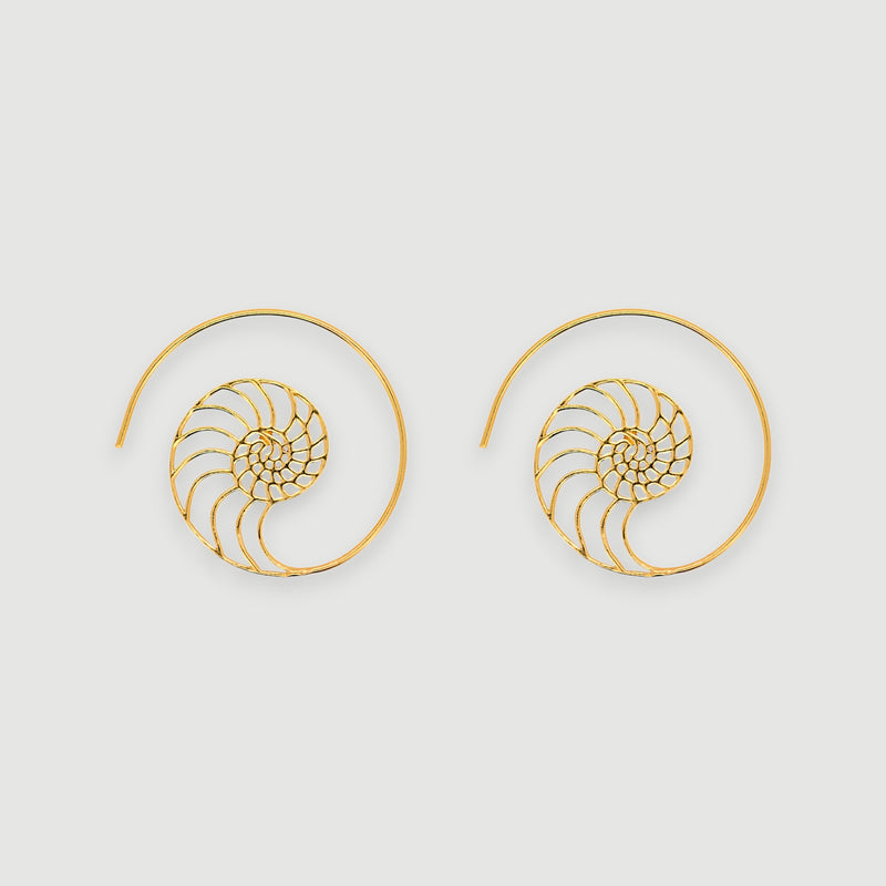 Spiral Hoop Earrings1