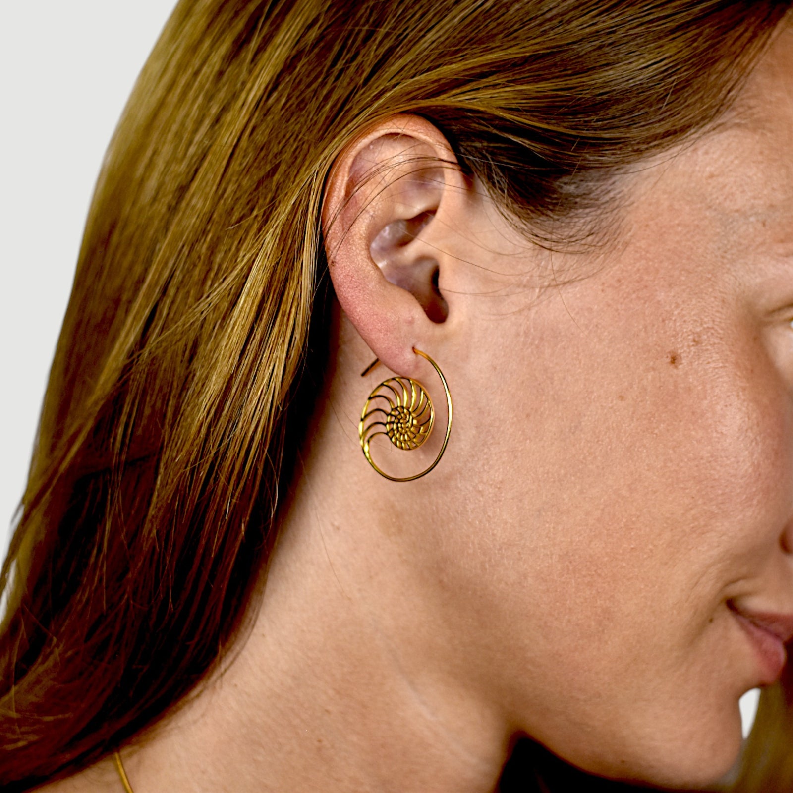 Spiral Hoop Earrings2