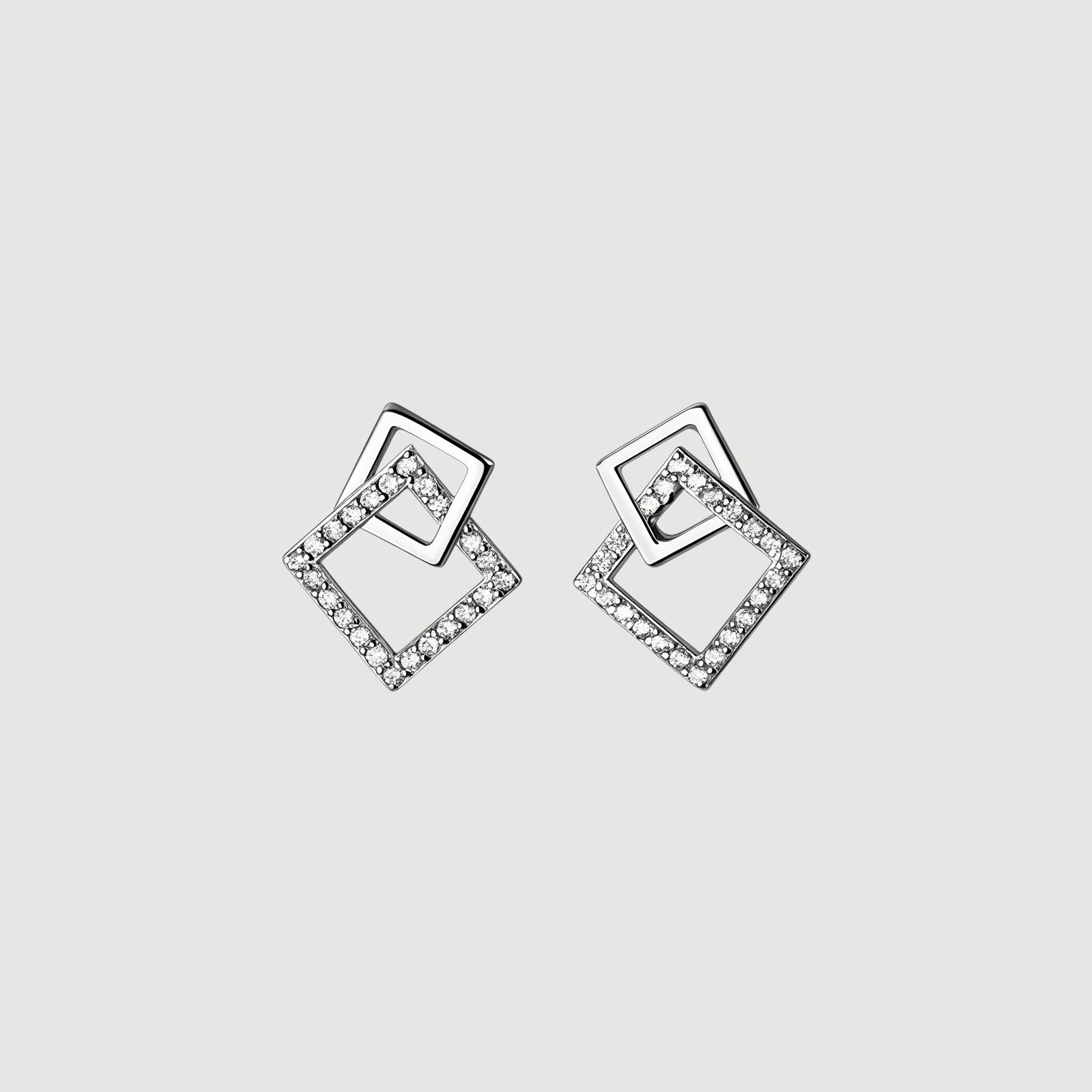 Square Stud Earrings