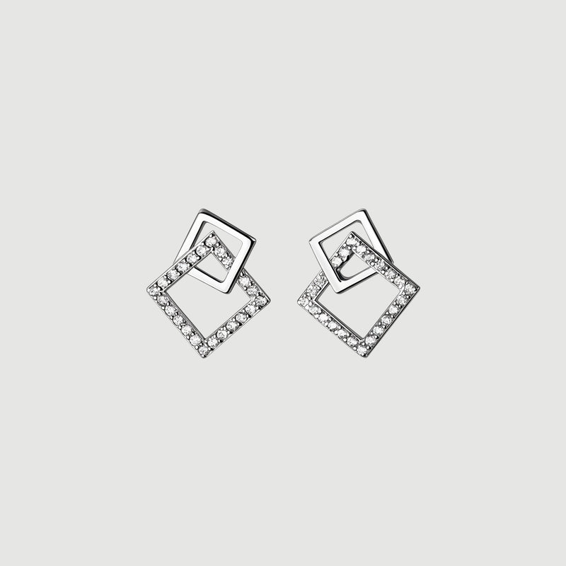 Square Stud Earrings