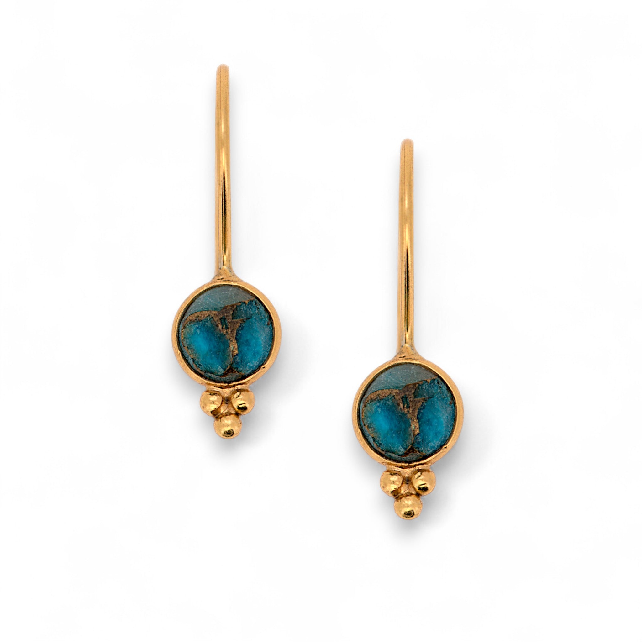 Turquoise Drop Earrings1