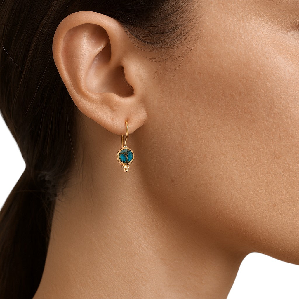 Turquoise Drop Earrings2