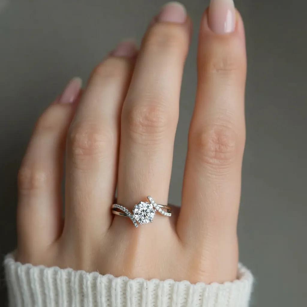 Twisted Solitaire Ring2