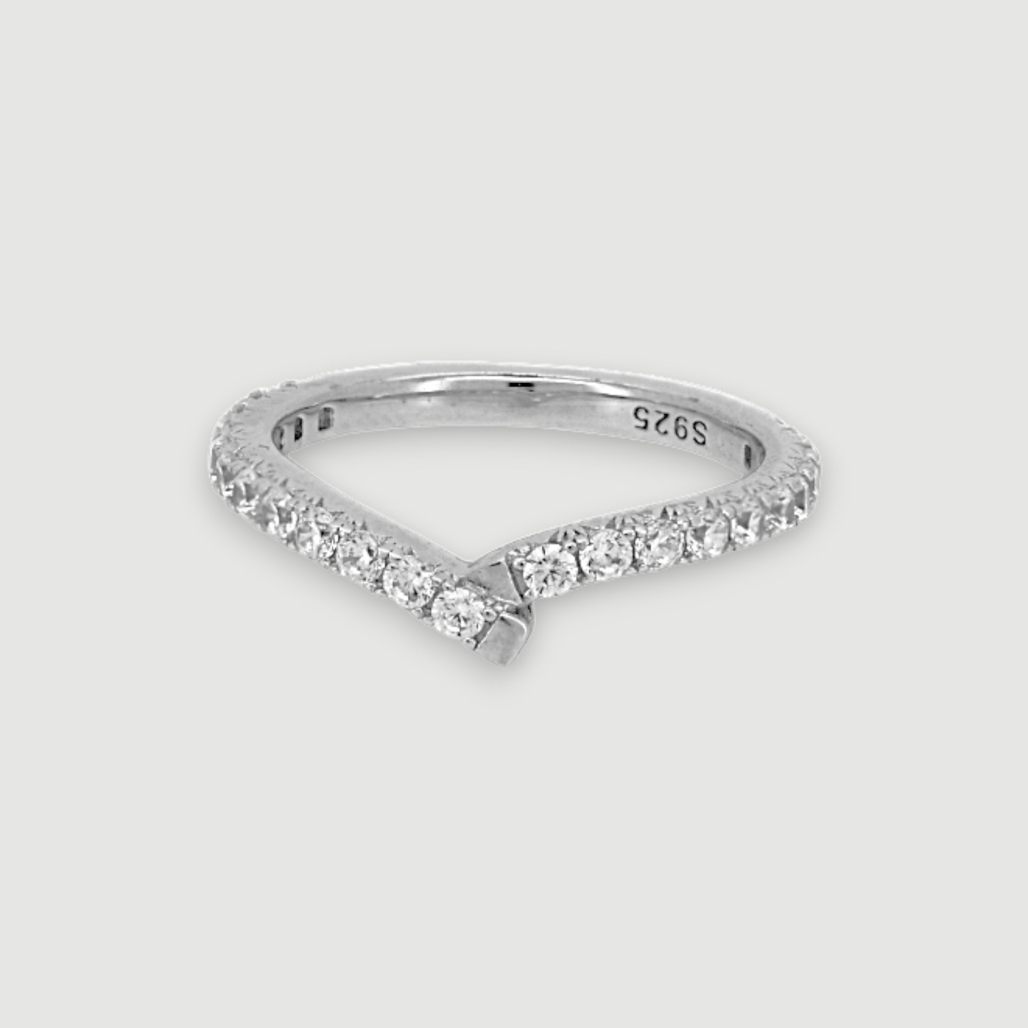 V-Shape Pave Ring45