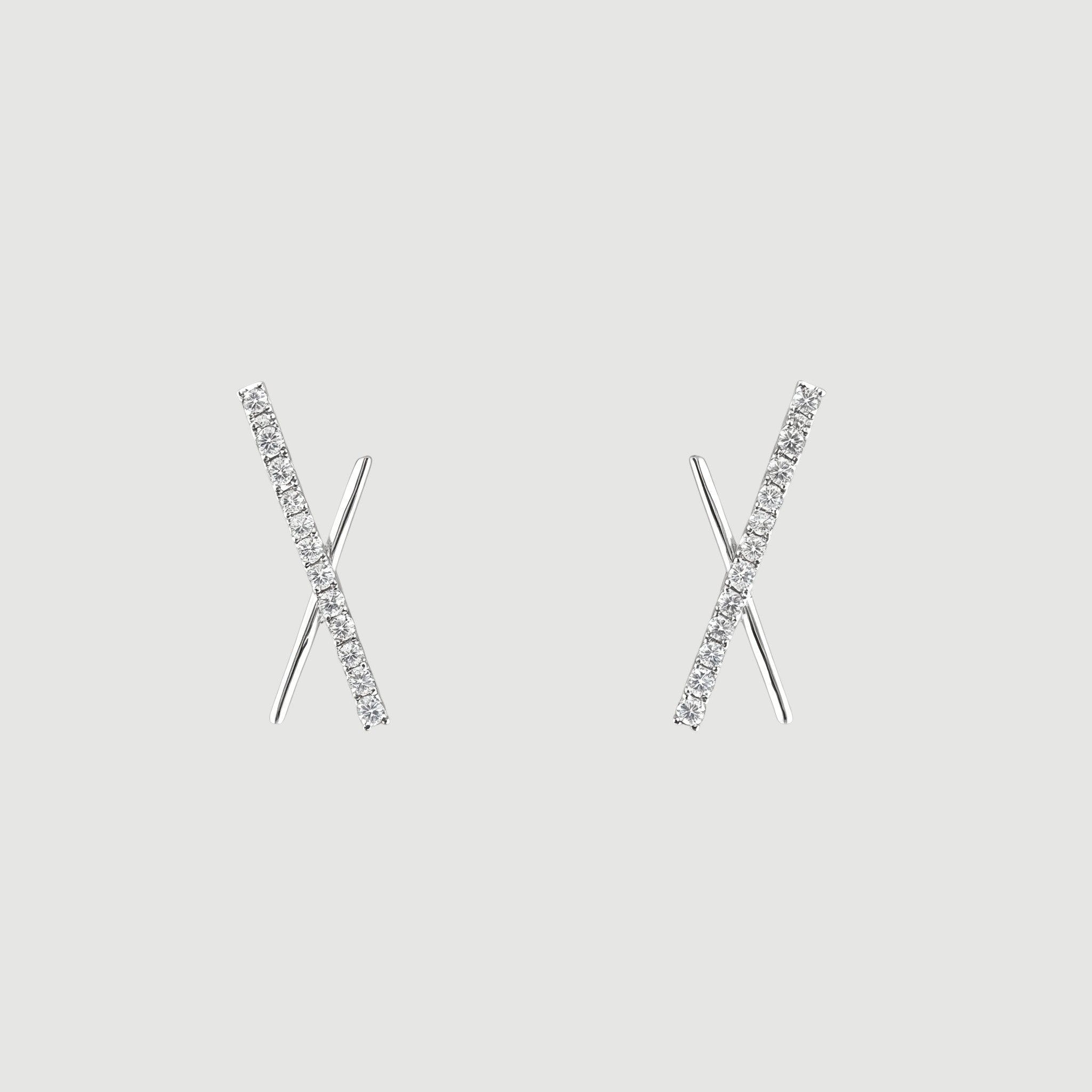 Cross Bar Earrings