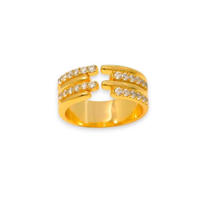 Jagged Open Ring1