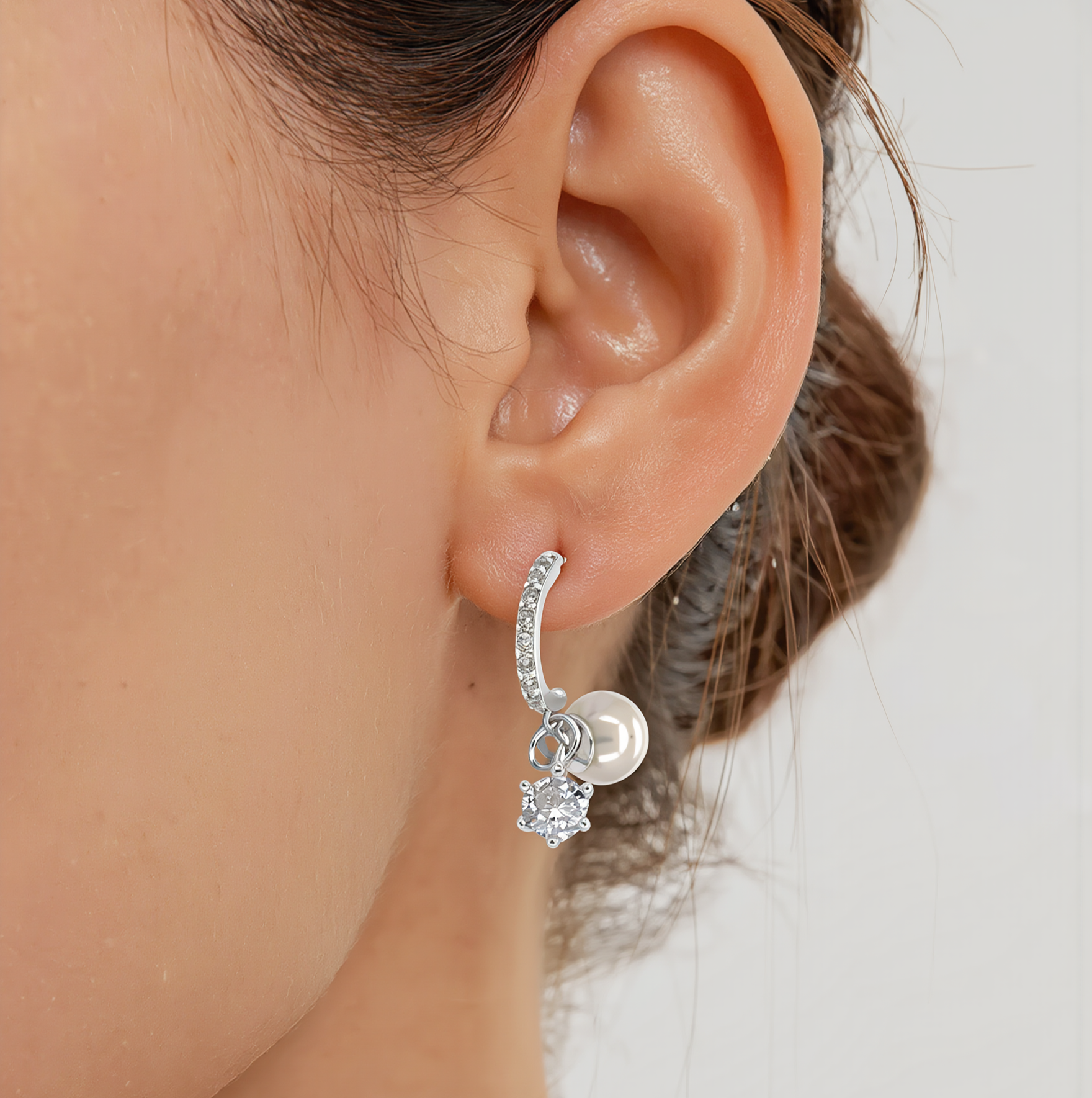Snowflake Dangle Earrings