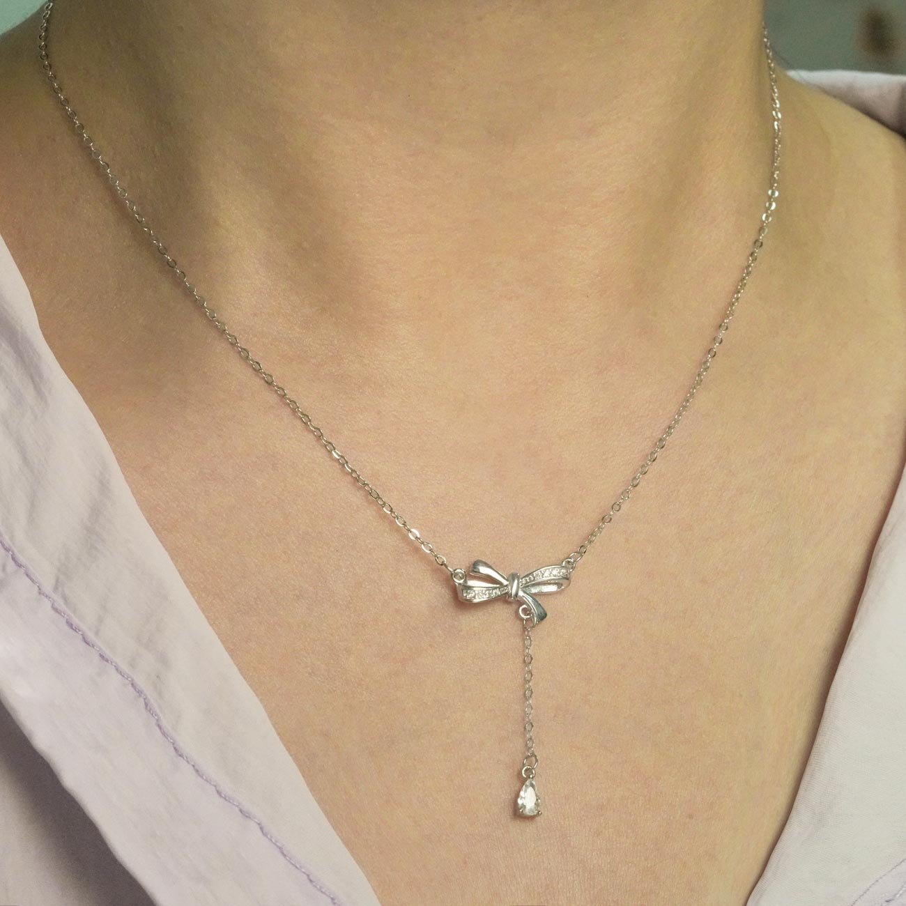 Alicia pendant necklace in 925 sterling silver 3